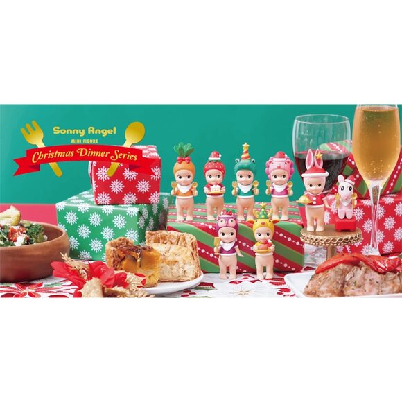 Sonny Angel Authentic Christmas Dinner SECRET Santa Rabbit Bunny Blind Box - Picture 8 of 9